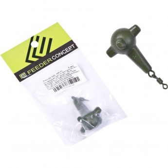 Груз маркерный с вертлюгой FEEDER CONCEPT Mace Green 84г