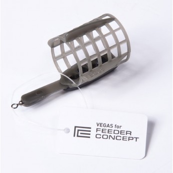 Кормушка фидерная FEEDER CONCEPT Vegas Сетка Малая 50г Кормушка фидерная FEEDER CONCEPT Vegas Сетка Малая 50г