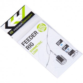 Оснастка фидерная FEEDER CONCEPT SYMMETRIC LOOP до 100г Оснастка фидерная FEEDER CONCEPT SYMMETRIC LOOP до 100г